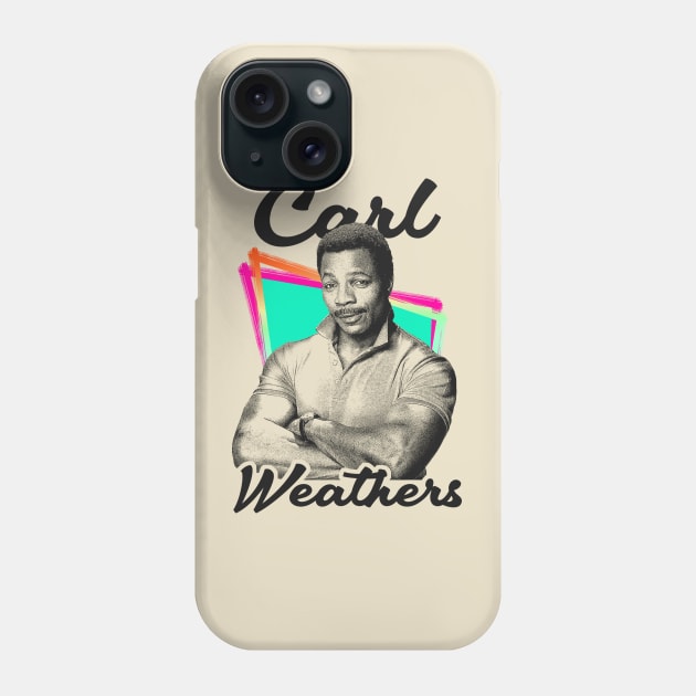 Carl Weathers vintage Phone Case by Mandegraph