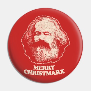 Not Santa Claus - Karl Marx Shirt Communist Marxist T Shirts Pin