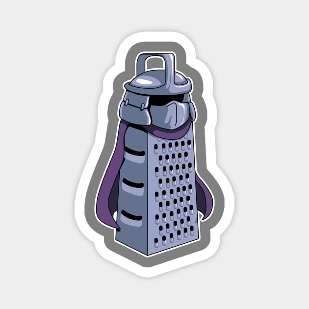 Master Cheese Shredder Magnet for Sale by 84Nerd