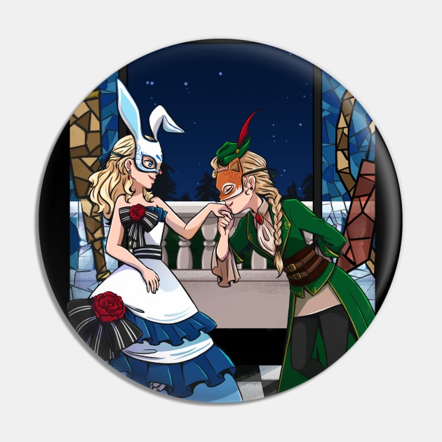 Alice & Robin (Cutout / Bright ver.) Pin by artsy_alice