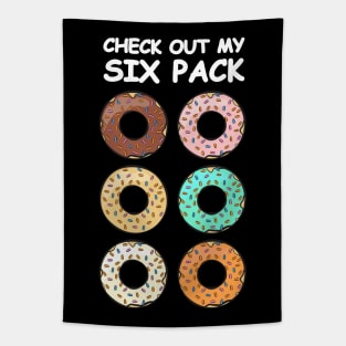 Check Out My Six Pack - Donuts Tapestry