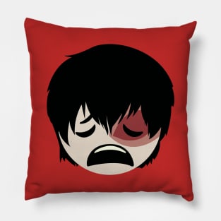 Weary Face Zuko emoji Pillow