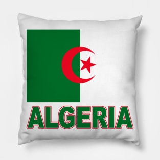 The Pride of Algeria - Algerian Flag Design Pillow