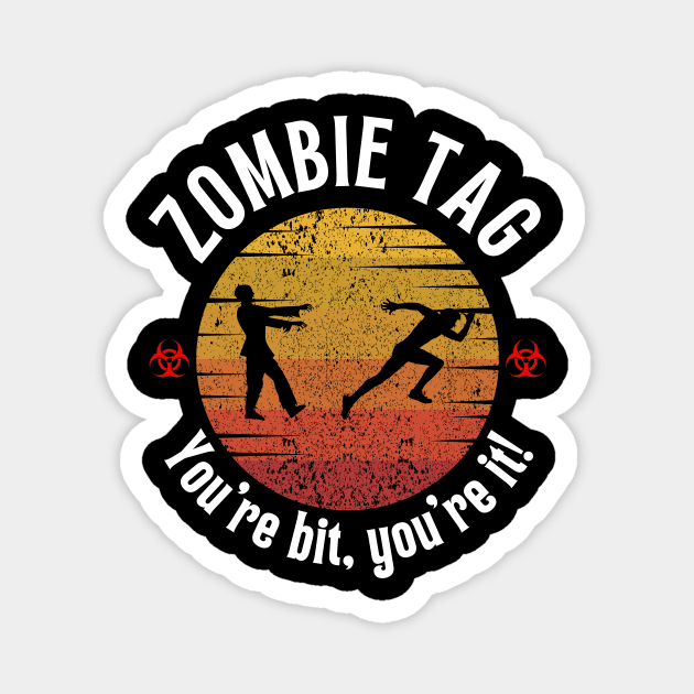 Zombie Tag Magnet by ZombieTeesEtc