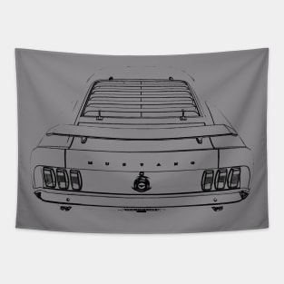 mustang boss 302 Tapestry