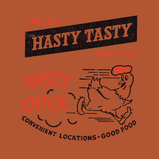 Hasty Tasty Chick by rjohnsto