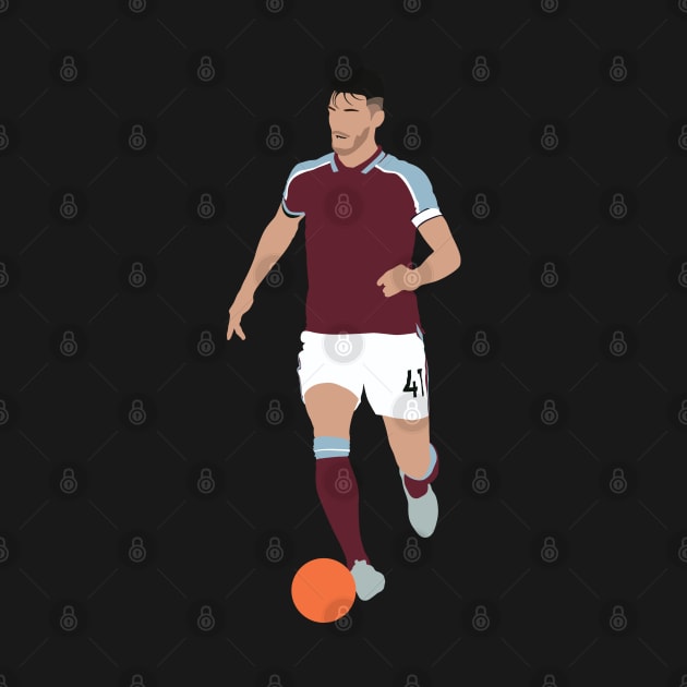 Declan Rice The Hammers' Captain by Jackshun