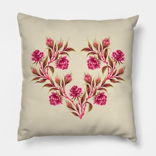 Roses - Yellow / Pink Pillow