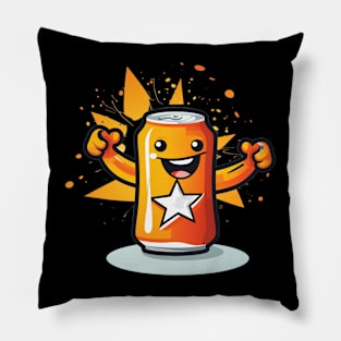 Soft drink cute T-Shirt cute giril Pillow