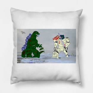 SDCC vs Godzilla Pillow