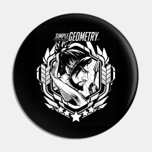 Hanzo "Simple Geometry" Pin