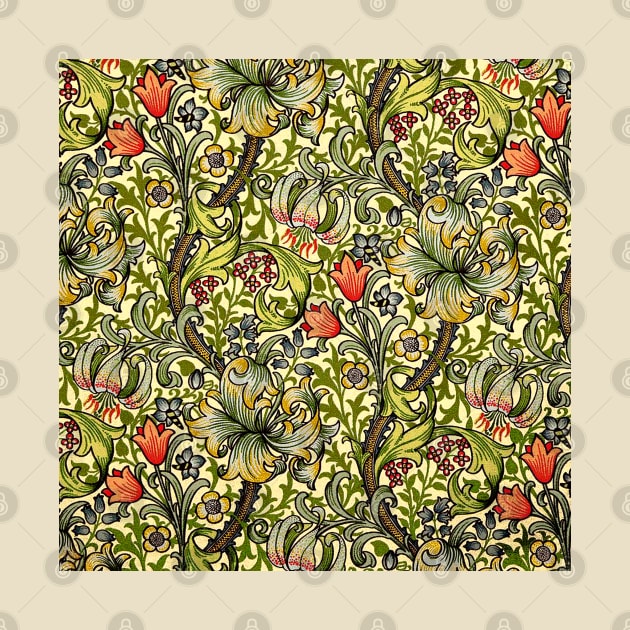 William Morris Golden Lily by JoolyA