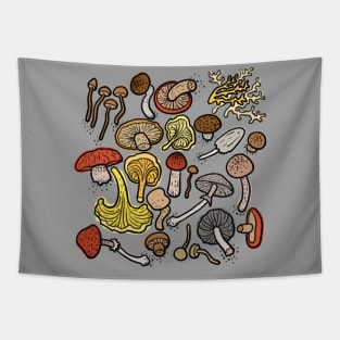 Mushrooms Tapestry