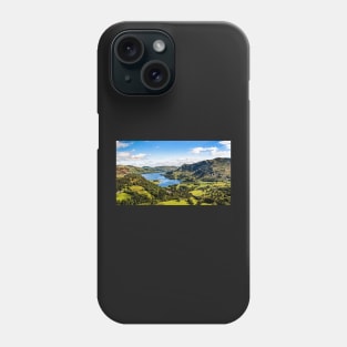 Lake Ullswater and Valley Phone Case