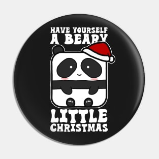 Have Yourself A Beary Little Christmas Pin