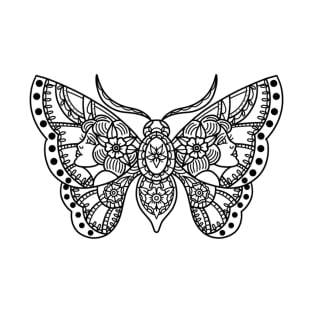 HomeSchoolTattoo Butterfly T-Shirt