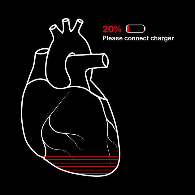 Heart Battery by kafadev