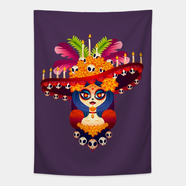 La Muerte Tapestry by Chofy87