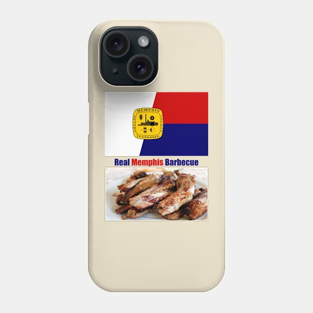 Real Memphis Barbecue Phone Case by learntobbq