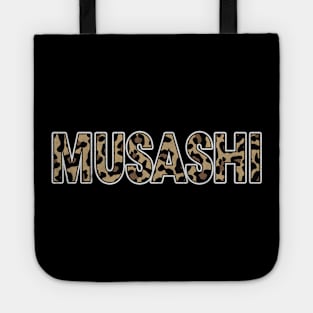 Awesome Proud Name Musashi Pattern Retro Anime Tote