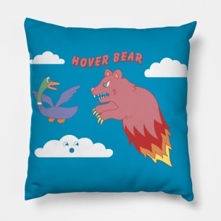 Hover Bear Pillow