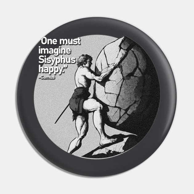 Myth of Sisyphus Pin by Kritos