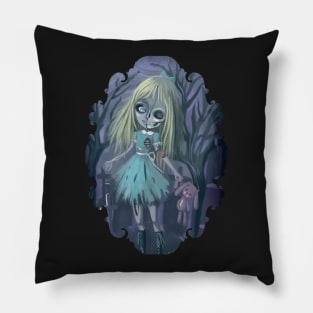Alice in wonderland is dead Pillow