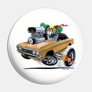 Vince Crains 1967 Chevelle Super Sport Gold Pin