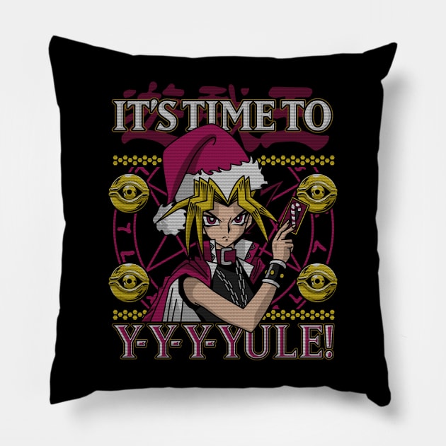 Time To Yule Pillow by CoDDesigns