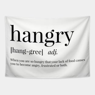 Hangry Definition Tapestry