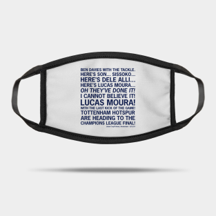 Tottenham Hotspur Masks Teepublic