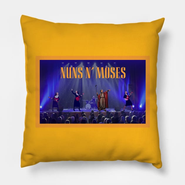 Nuns n Moses Pillow by Iceman_products