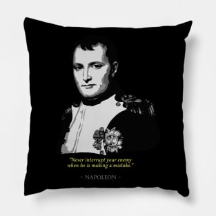 Napoleon Quote Pillow