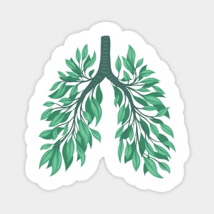 Healthy lungs Magnet