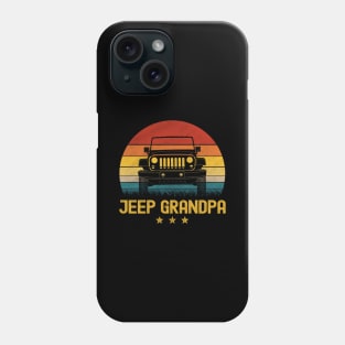 Vintage Jeep Jeep Grandpa Jeep men Jeeps Lover Phone Case