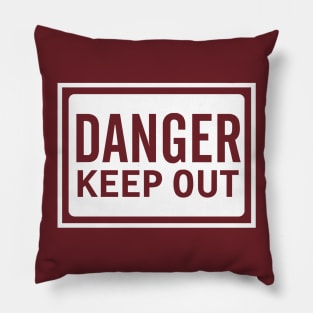 Danger Danger Pillow