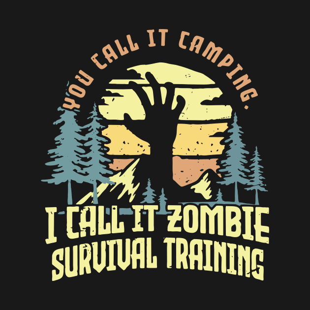 Zombie Survival Training Camping by Kocekoceko