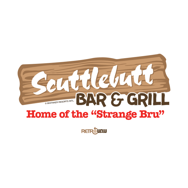 Scuttlebutt Bar and Grill - Thunder In Paradise by RetroWDW