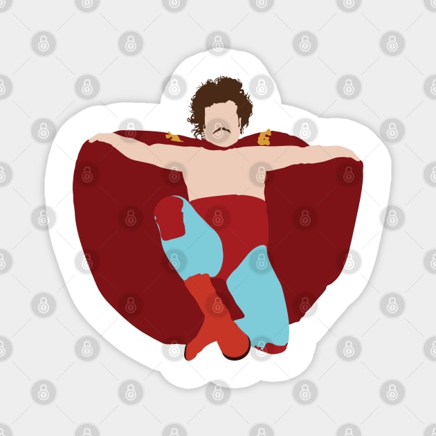 Nacho Libre Magnet by FutureSpaceDesigns