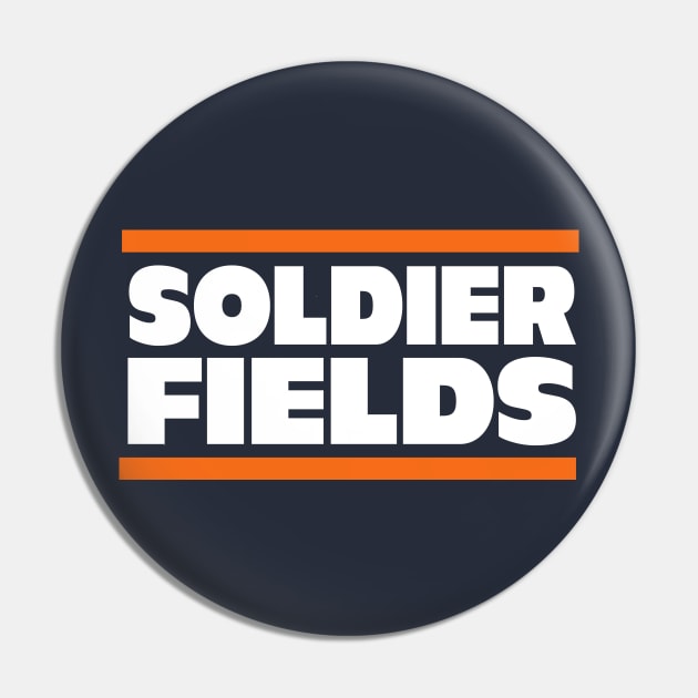 Soldier Fields - Chicago Bears Justin Fields Pin by BodinStreet