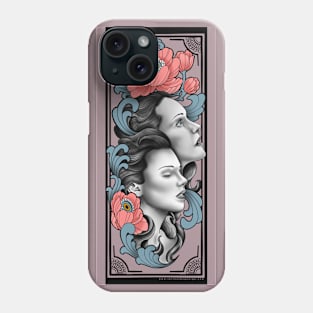 Filigree flower girls Phone Case