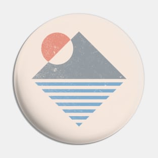 Mountain Sunset Pin