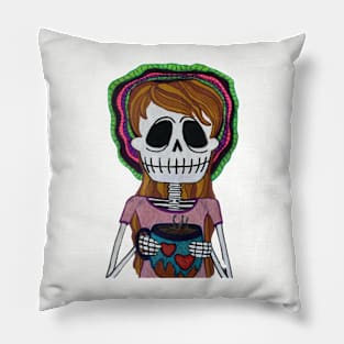 Lively Bones, Coffee Love Pillow