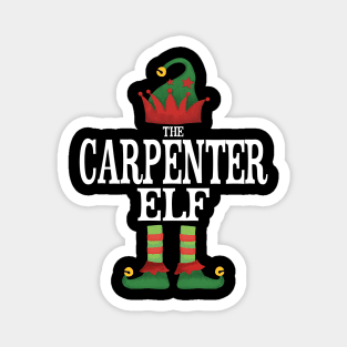 Carpenter Elf Matching Family Group Christmas Party Pajamas Magnet