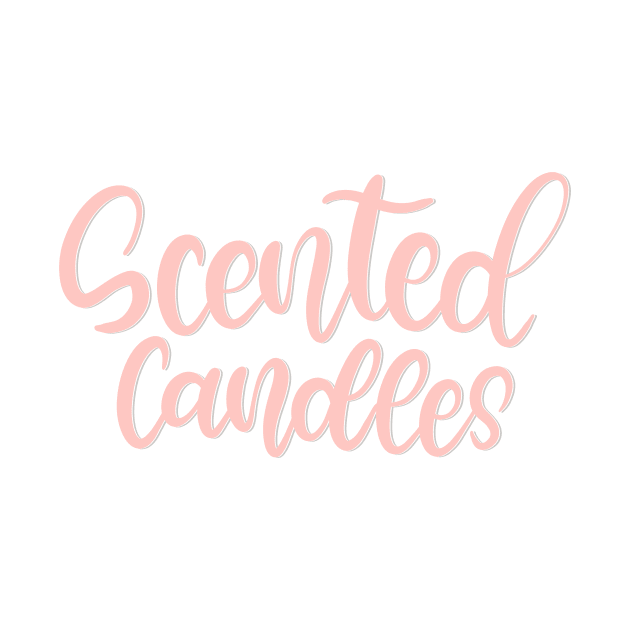 Scented Candles Lettering Design by Slletterings