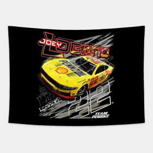 Joey Logano Shellpennzoil Car Tapestry