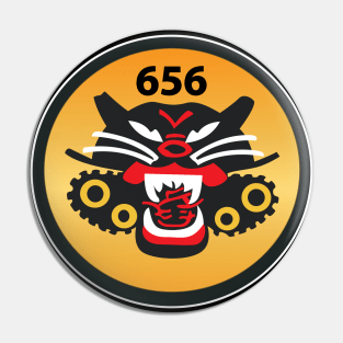 656th Tank Destroyer Battalion - Panther SSI X 300 Pin