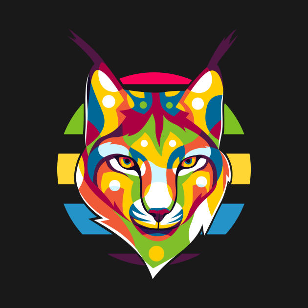 Lynx Portrait by wpaprint