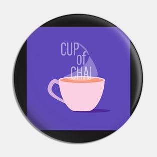 CupOfChai Purple Pin