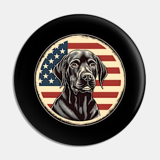 Patriotic Pointer Pin